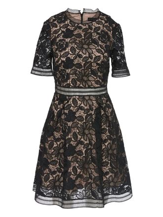 Vintage lace dress - Black