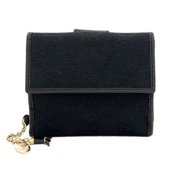 Gucci Black Canvas Wallet (Bi-Fold) (Pre-Owned)