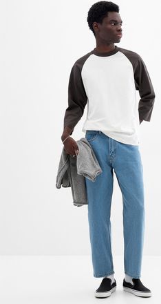 Vans Mens Light blue Check-5 loose jean Baggy fit