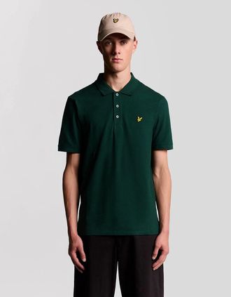 Lyle & Scott Lyle And Scott Mens Cotton Polo Shirt - Green - Size: 36