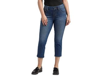 Jag Jeans Petite Maya Mid-Rise Capris (Night Blue) Womens Jeans