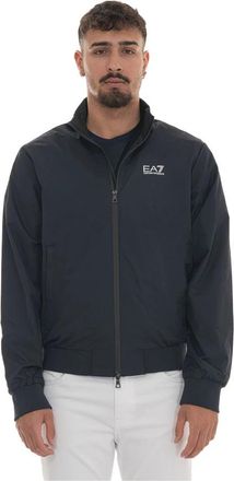 Emporio Armani Bomberjack - Heren - Bomber jackets - Blauw - 2XL - Jassen