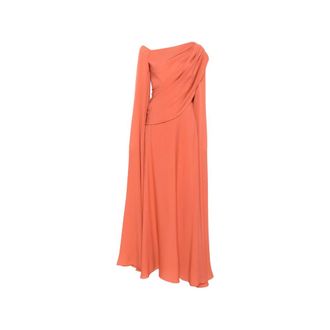 Elie Saab D1079 Sucor Gown - female - Elie Saab - Gowns - Orange - S - Dresses