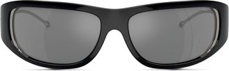 Diesel Wraparound style sunglasses - Sunglasses - Unisex - Black