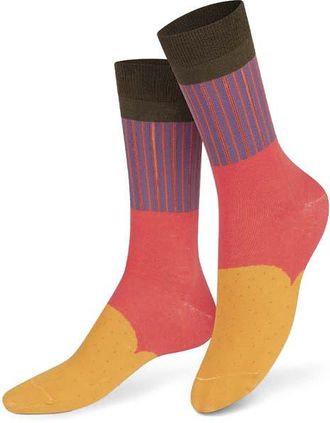 doiy Spicy Taco 3D Crew Socks in Red Multicolor at Nordstrom