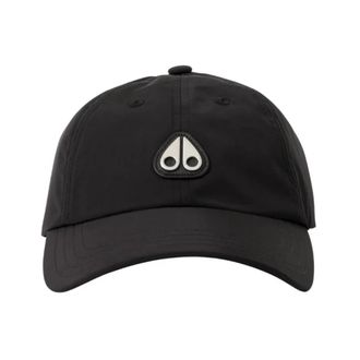 Moose Knuckles Halve Maan Logo Pet Zwart - Heren - Petten - Zwart - ONE Size - Accessoires