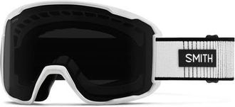 Smith Preview ChromaPop Low Bridge Snow Goggles in White Fade Out /Sun Black at Nordstrom