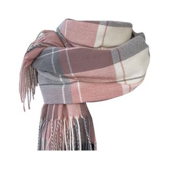 Generic Women Scarves Warm Scarf Classic Warm Soft Large Blanket Wrap Shawl Womens Blanket Pink One Size