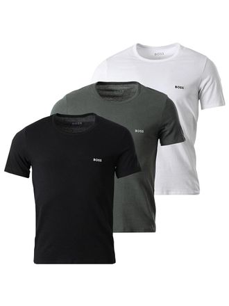 HUGO BOSS 3 Pack T Shirt With Logo