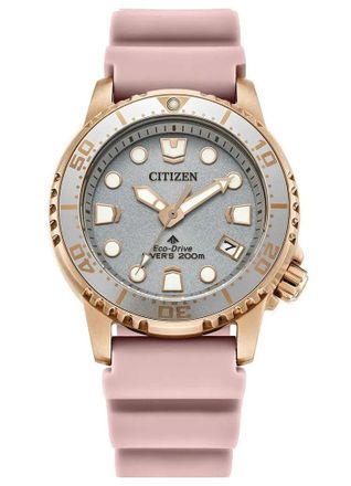 Citizen Promaster Womens Pink Watch EO2023-00A Silicone - One Size