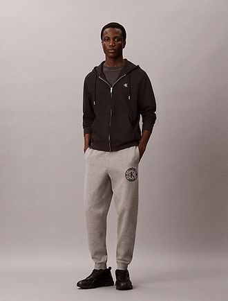 Calvin Klein Joggers Holgados De Felpa De Algod&oacute;n