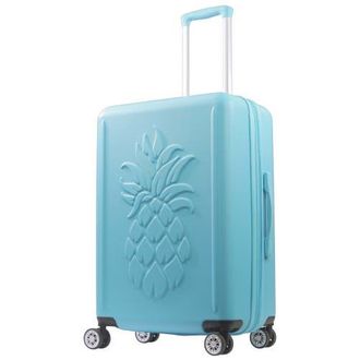Tommy Bahama 26 Hardside Spinner Luggage with 3D Pineapple in Blue at Nordstrom