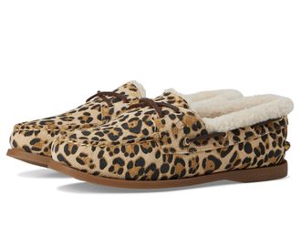 Sperry Top-Sider AO 2 Eye Womens Slip on Shoes Brown Primary/Multi : 6.5 M (B), Leather