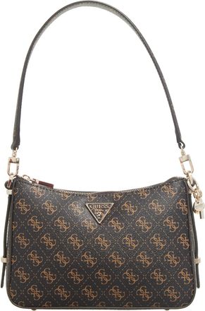 Guess Pochettes - Eco Erica Top Zip Shoulder Bag - brown - Pochettes for ladies