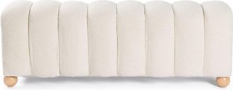 Mathi Design Banco de tela bucle crudo l120cm