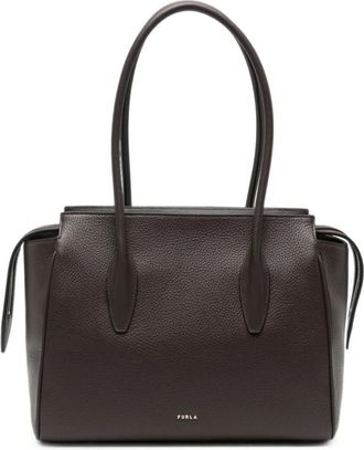 Furla Ambra L - Dames - Tassen - Bruin - Maat: ONE Size Zijde
