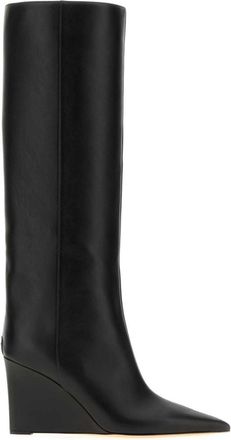 Jimmy Choo London Black Leather Boots