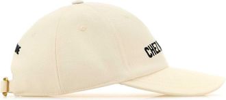 Valentino Garavani Mens Baseball Cap Beige Cotton