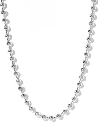 Miranda Frye Amelia Necklace in Silver at Nordstrom, Size 20