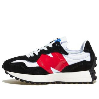 New Balance 327 Black White Red U327WEA