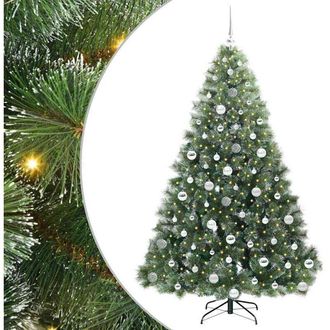vidaXL &Aacute;rbol De Navidad Artificial Con 300 Led Verde 180 Cm Pe Y Pvc Vidaxl