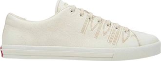 Prada Beige Lage Sneakers - Heren - Sneakers - Beige - 41 1/2 EU - Schoenen