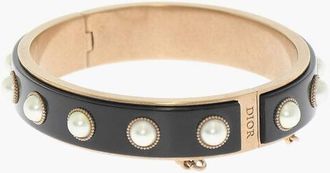 Dior Brass Bracelet with Resin Pearls size Unica