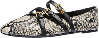 Michael Kors Ballerinas - Flat Shoes Natural - Gr. US_6 - in Bunt - f&uuml;r Damen