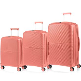 Champs Luggage Aura / 3-Piece Luggage Set / Black