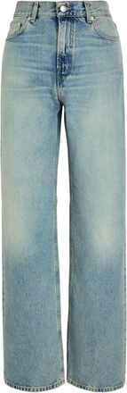 Haikure Jeans Korea dritti - Blu