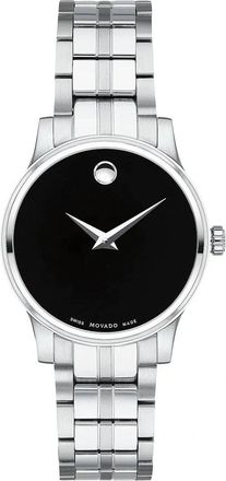 Movado Womens Classic Black Dial Watch