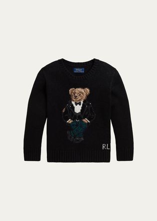 Polo Ralph Lauren Boys Polo Bear Sweater, Size 2-7