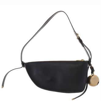 Burberry Mini Shield Leather Shoulder Bag