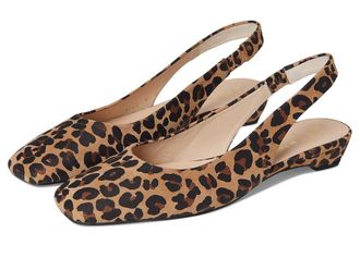 French Sole Mischa Womens Flat Shoes Leopard : 9.5 M, Suede