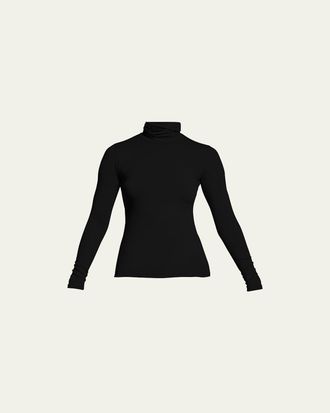 Majestic Filatures Viscose Jersey Turtleneck