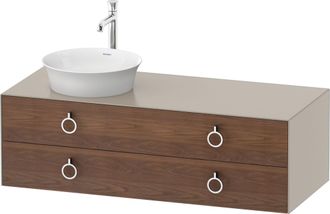 Duravit Duravit - Tulip Blanco, Mueble De Ba&ntilde;o Colgado En La Pared, Ancho