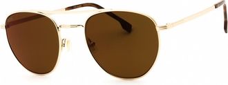 HUGO BOSS Green Pilot Mens Sunglasses BOSS 1631/S 0J5G/MT 53