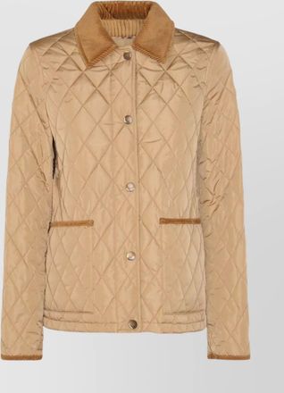 Burberry quilted nylon fitted jacket