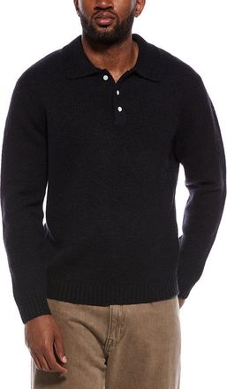 The Normal Brand Homebound Wool-Blend Polo Sweater