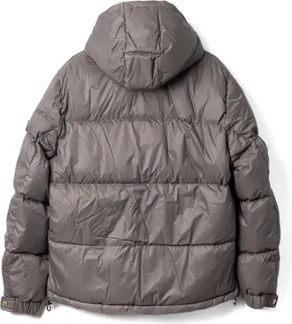 White Space Recycled Down Down Jacket - Gray