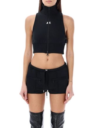 Courrèges Tracksuit Cropper Vest