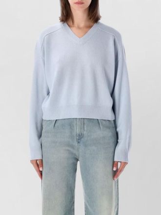 Loulou Studio cashmere ribbed v-neck sweater