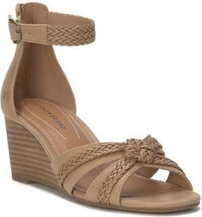 Lucky Brand Jaelah Wedge Sandal in Cortado Sumhaz at Nordstrom Rack, Size 6.5