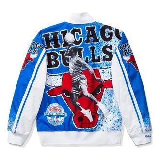 Nike Jordan Air Jordan x Mitchell & Ness Mj Dunk Champ Jacket For Men White CW0884-100