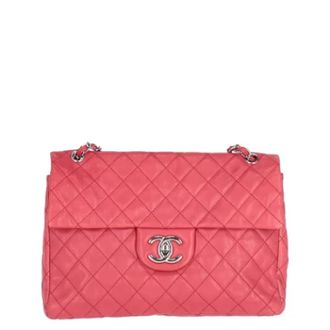 Chanel Pre-owned Leather chanel-bags - Dames - Vintage Schoudertas - Rood - ONE Size - Leer - Vintage