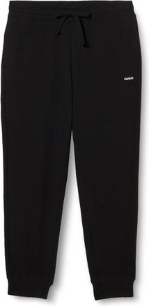 HUGO BOSS Heren, Broeken, Zwart, Maat: XL Katoen