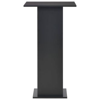 Berkfield Home Durable Bar Table Black 60x60x110 cm | Size: 60 x 60 x 110 cm