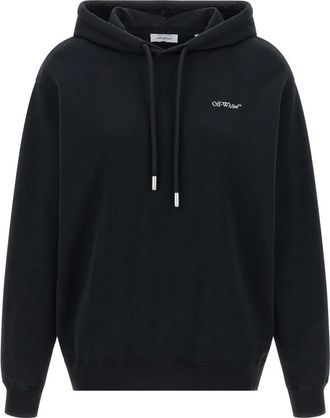 Off-white Arrow Glowing Flower Sweatshirt - Dames - Hoodies - Zwart - M - Katoen - Hoodies & sweatvesten