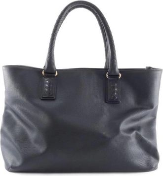 Bottega Veneta Pre-owned Tote Bags, male, Black, Size: ONE SIZE Pre-owned Vintage Tote Bag