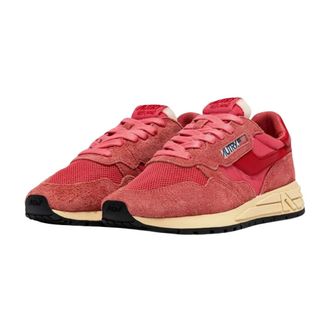 Autry Reelwind Low - female - Autry - Sneakers - Red - 4 UK - Shoes